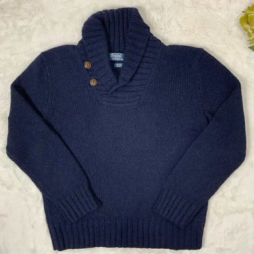 Polo by Ralph Lauren wool blend pullover sweater